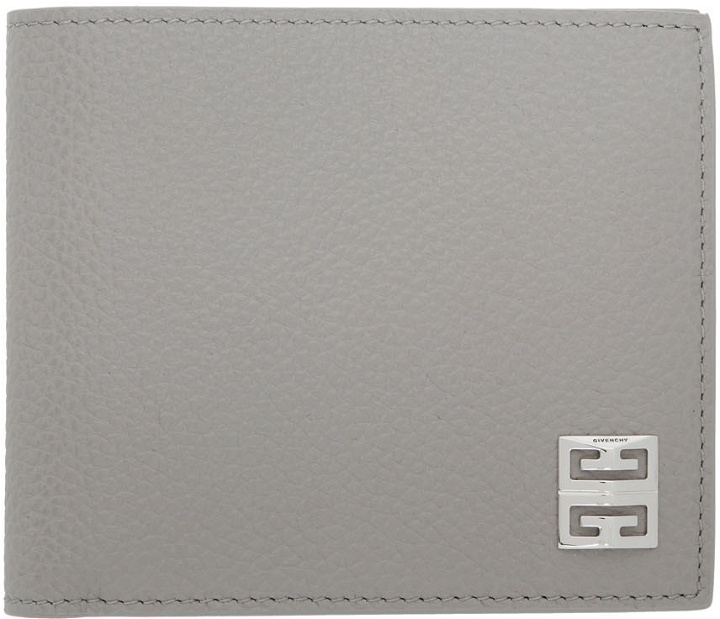 Photo: Givenchy Grey Grained Leather Wallet