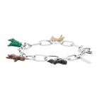 Marni Silver Animal Charm Bracelet