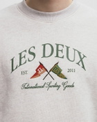 Les Deux Ivy League Sweatshirt Grey Men