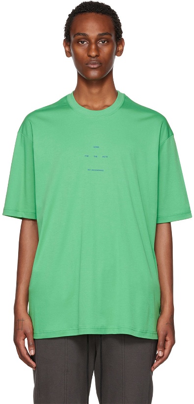 Photo: Song for the Mute Green Oversized T-Shirt