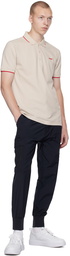 Hugo Navy Slim-Fit Cargo Pants