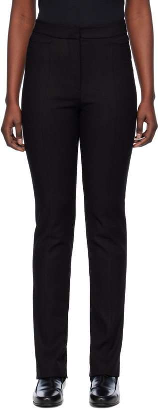 Photo: TOTEME Black Slim Trousers