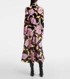 La DoubleJ Floral turtleneck top