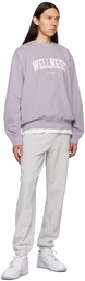 Sporty & Rich Purple 'Wellness' Sweatshirt