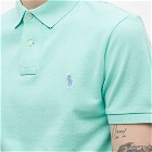 Polo Ralph Lauren Men's Slim Fit Polo Shirt in Aqua Verde
