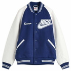 Nike x Nigo Varsity Jacket in Blue/White