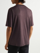 Loro Piana - Cashmere and Silk-Blend T-Shirt - Purple