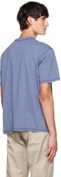 AFFXWRKS Blue Overlock Stitch T-Shirt