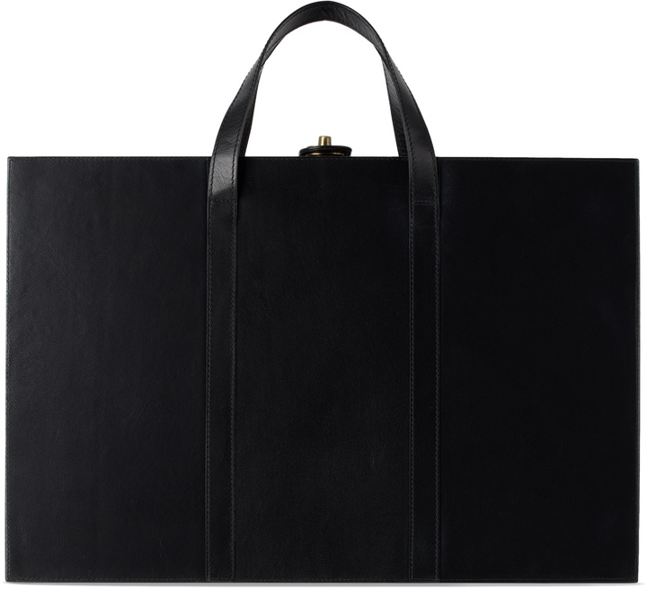 Photo: The Conran Shop Black & Brown Tavla Leather Backgammon Set