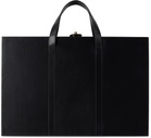 The Conran Shop Black & Brown Tavla Leather Backgammon Set