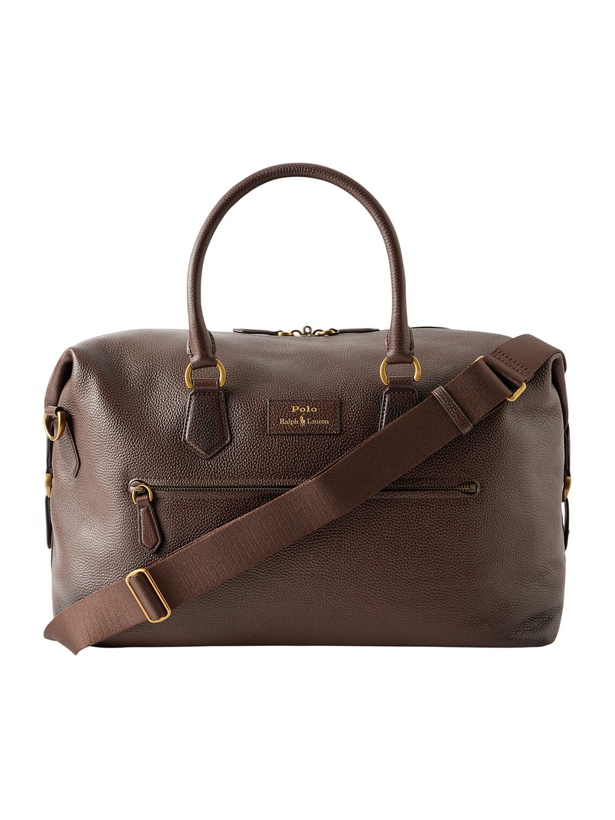 Photo: Polo Ralph Lauren - Pebble-Grain Leather Duffle Bag
