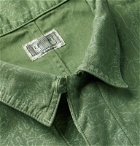Cav Empt - Logo-Detailed Printed Cotton Jacket - Green