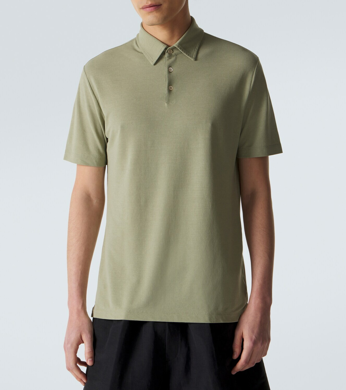 Slowear Zanone cotton polo shirt