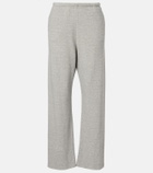 The Row Kohana cotton and cashmere sweatpants