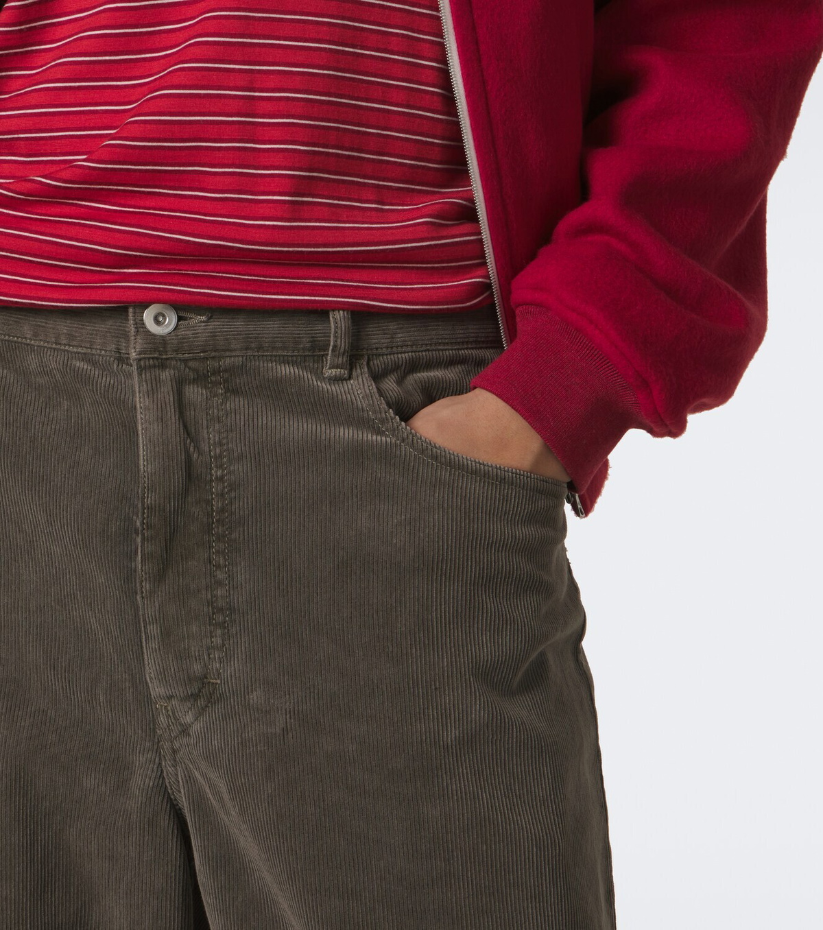 Auralee Cotton corduroy wide-leg pants