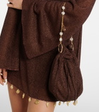 Oséree Lumière Small embellished bucket bag