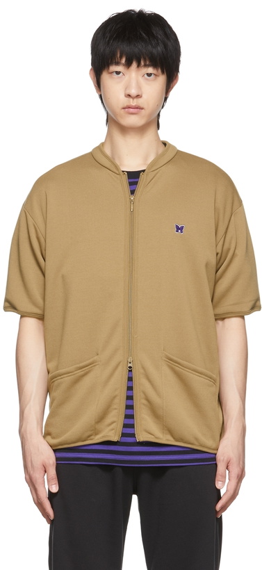 Photo: Needles Khaki Polyester Shirt