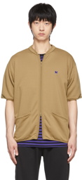 Needles Khaki Polyester Shirt