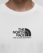 The North Face M S/S Fine Alpine Equipment Tee 3   Eu White - Mens - Shortsleeves