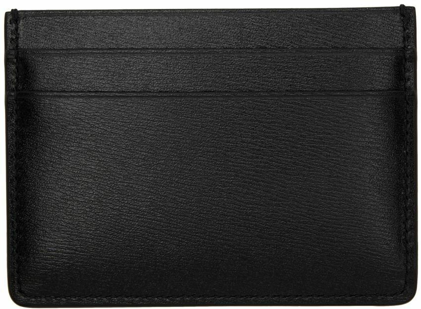 Jil Sander Black Credit Card Holder Jil Sander