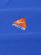 Nike - ACG Logo-Embroidered Jersey T-Shirt - Blue