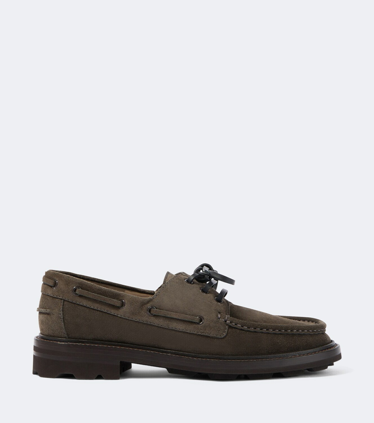Brioni Suede boat shoes