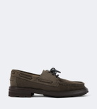 Brioni Suede boat shoes