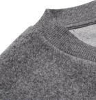 Stella McCartney - Ian Textured Cotton-Blend Sweatshirt - Men - Gray