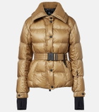 Moncler Grenoble Bataillouse belted down ski jacket