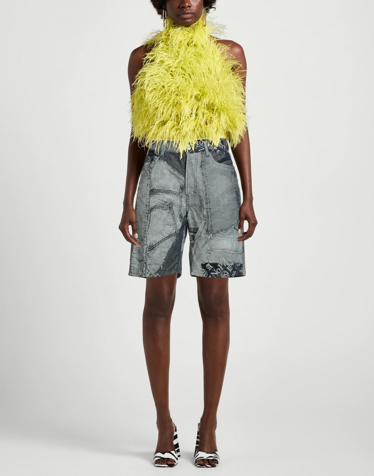Aries Womens Denim shorts in Blue