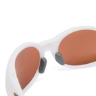 Oakley Eyejacket Redux Sunglasses in Matte Vapor/Prizm Tungsten Polar 