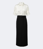 Simkhai Alvera twill midi dress