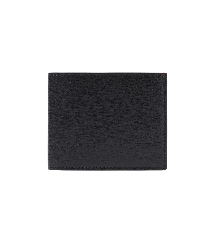 Photo: Brunello Cucinelli Leather bifold wallet