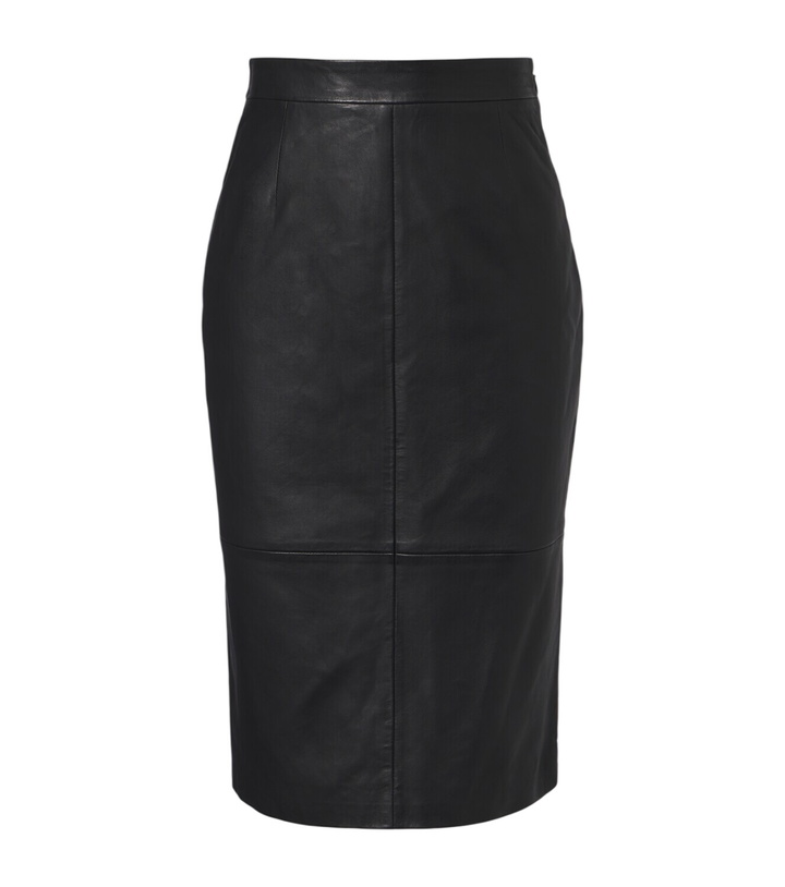 Photo: Altuzarra Hank leather pencil skirt