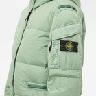 Stone Island Men's Crinkle Reps Down Jacket in Sage