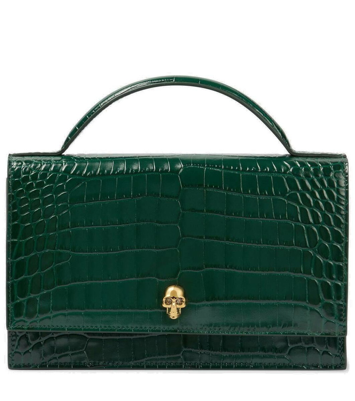 Photo: Alexander McQueen Skull Medium leather crossbody bag