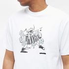 Butter Goods Men's Accordion T-Shirt in White