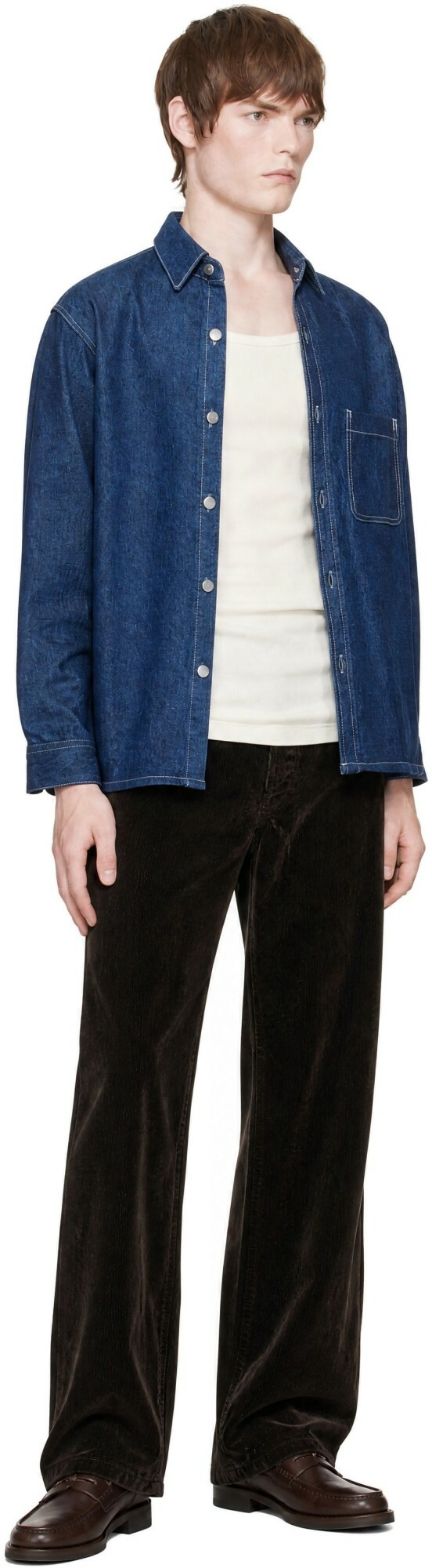 colbo Blue Denim Overshirt