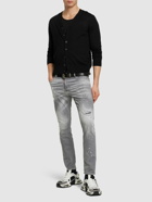 DSQUARED2 - Skater Stretch Cotton Denim Jeans