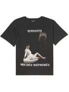 Enfants Riches Déprimés - Printed Cotton-Jersey T-Shirt - Black
