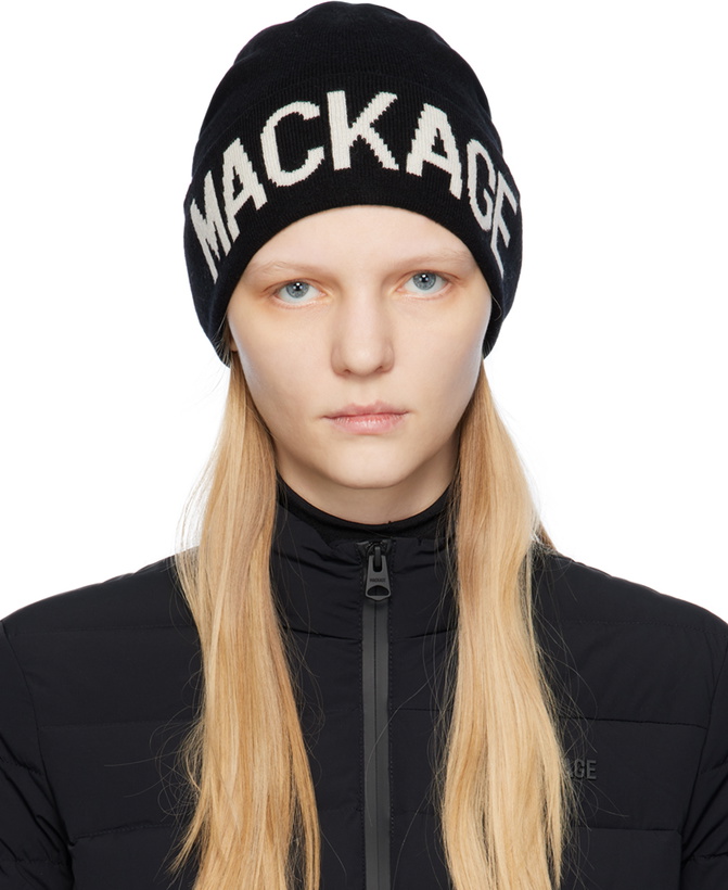 Photo: MACKAGE Black Kiko Beanie