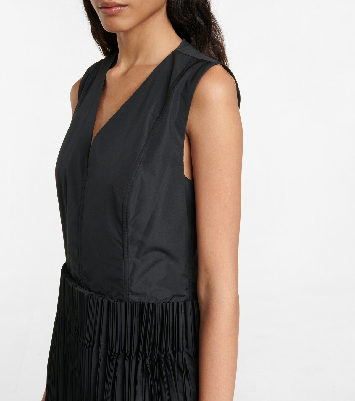 Jil Sander - Pleated midi dress Jil Sander