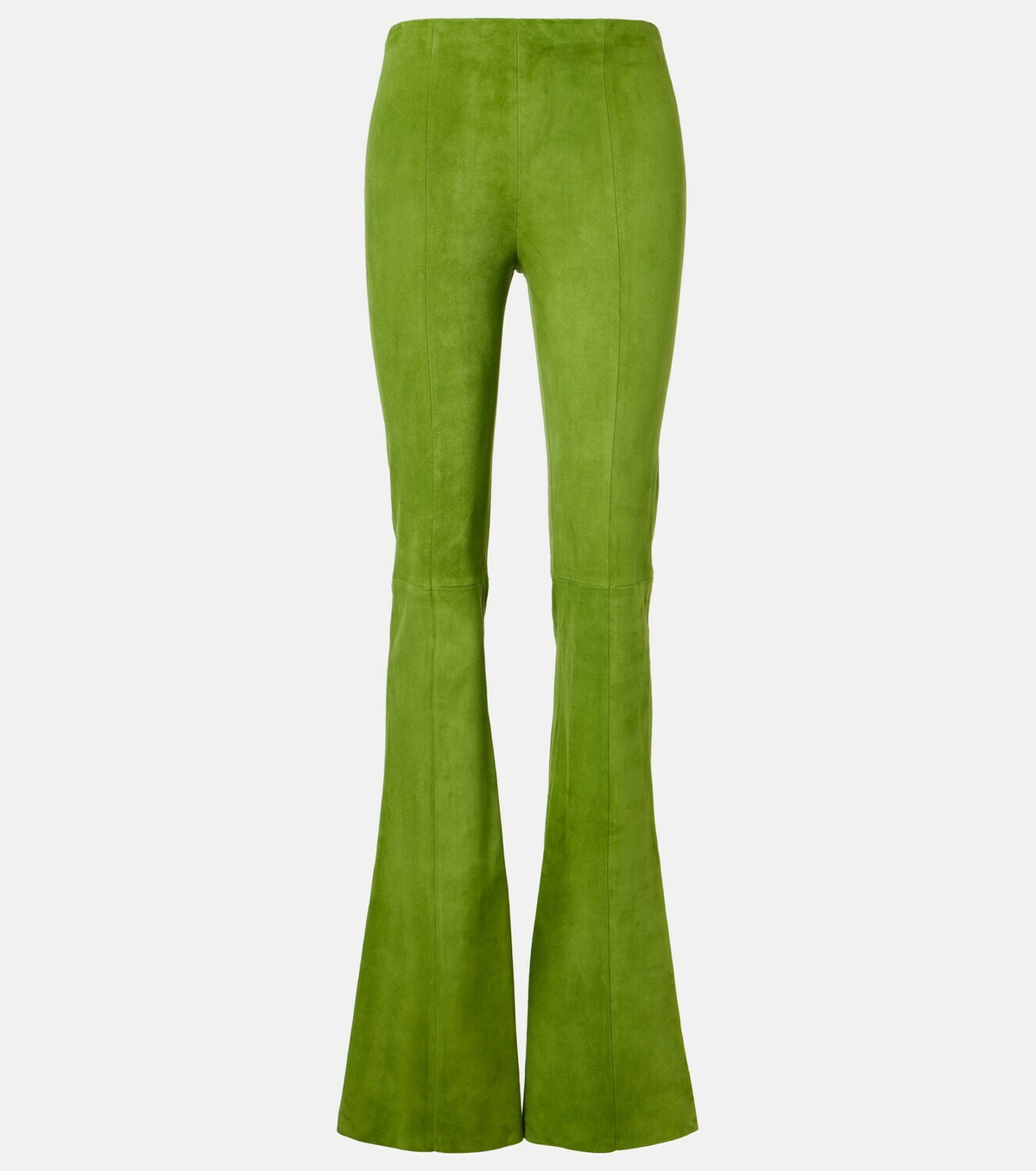 Stouls Gege suede flared pants