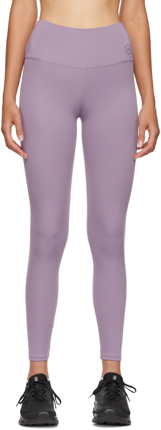 HÉROS Purple 'The Mid' Leggings