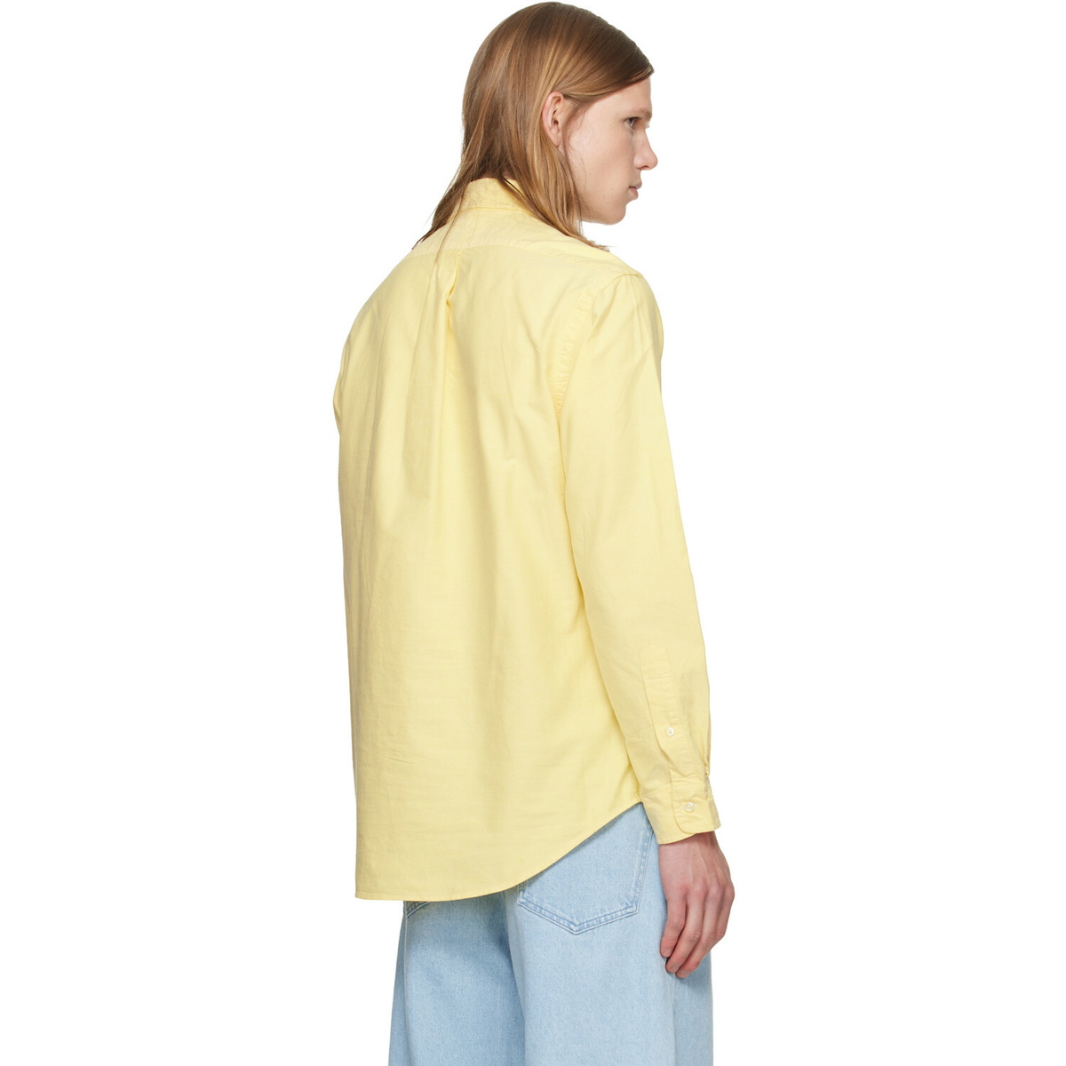 Polo Ralph Lauren Yellow 'The Iconic Oxford' Shirt
