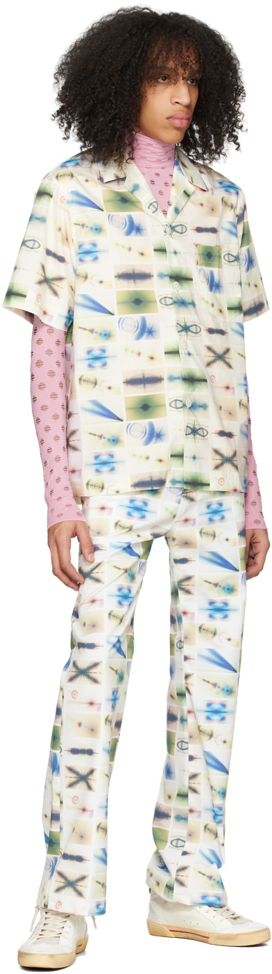Maisie Wilen SSENSE Exclusive White Trousers