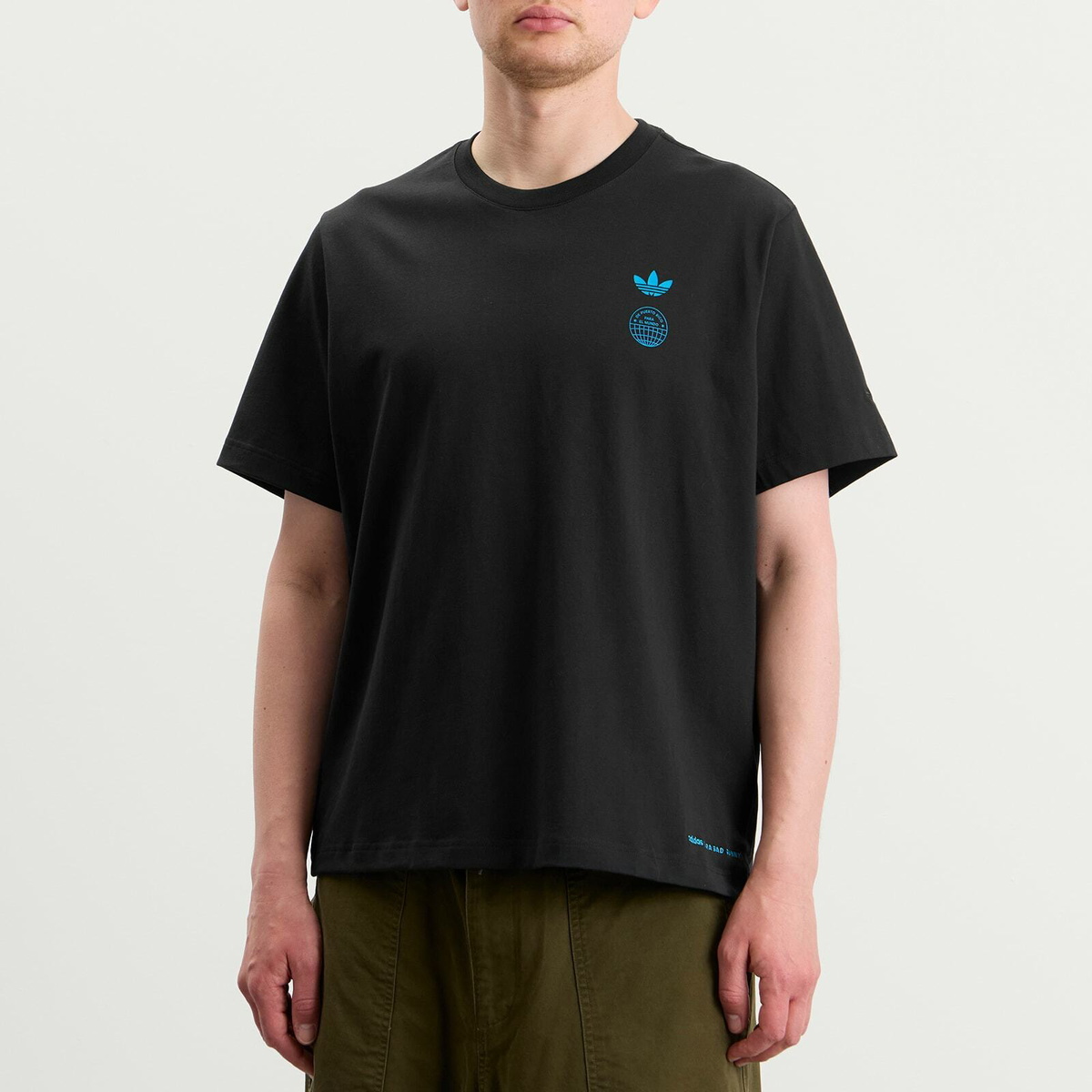 Adidas Men's x Bad Bunny Milan Tour Merch T-Shirt in Black