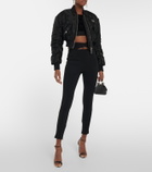 Dolce&Gabbana - High-rise cutout skinny pants