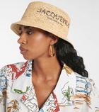 Jacquemus Le Bob Pesco raffia bucket hat