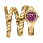 Just Cavalli Vita Purple Dial Ladies Watch JC1L355M0035